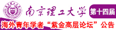 免费看搞逼视频网口人站南京理工大学第十四届海外青年学者紫金论坛诚邀海内外英才！